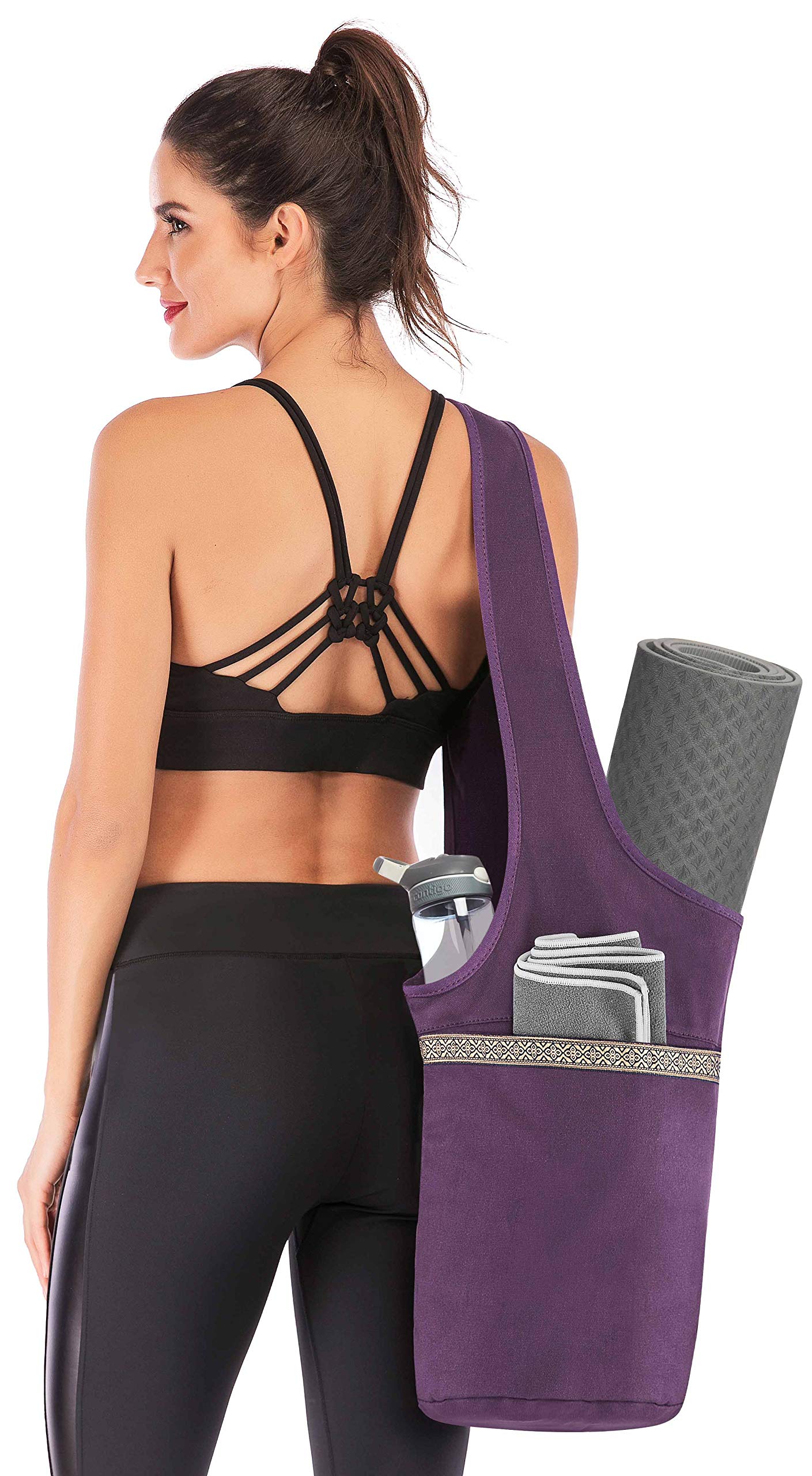 Ewedoos Yoga Mat Bag with Pocket