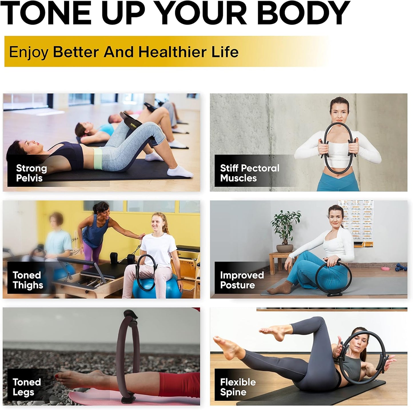 Eleabro 14" Pilates Ring