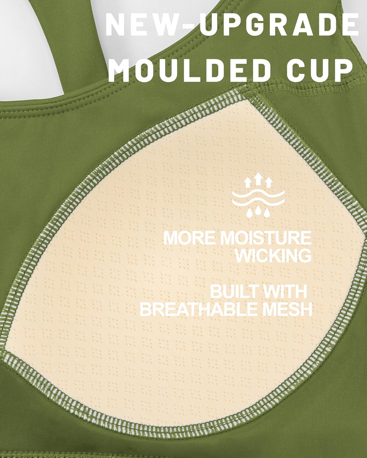 RUNNING GIRL High-Support Sports Bra