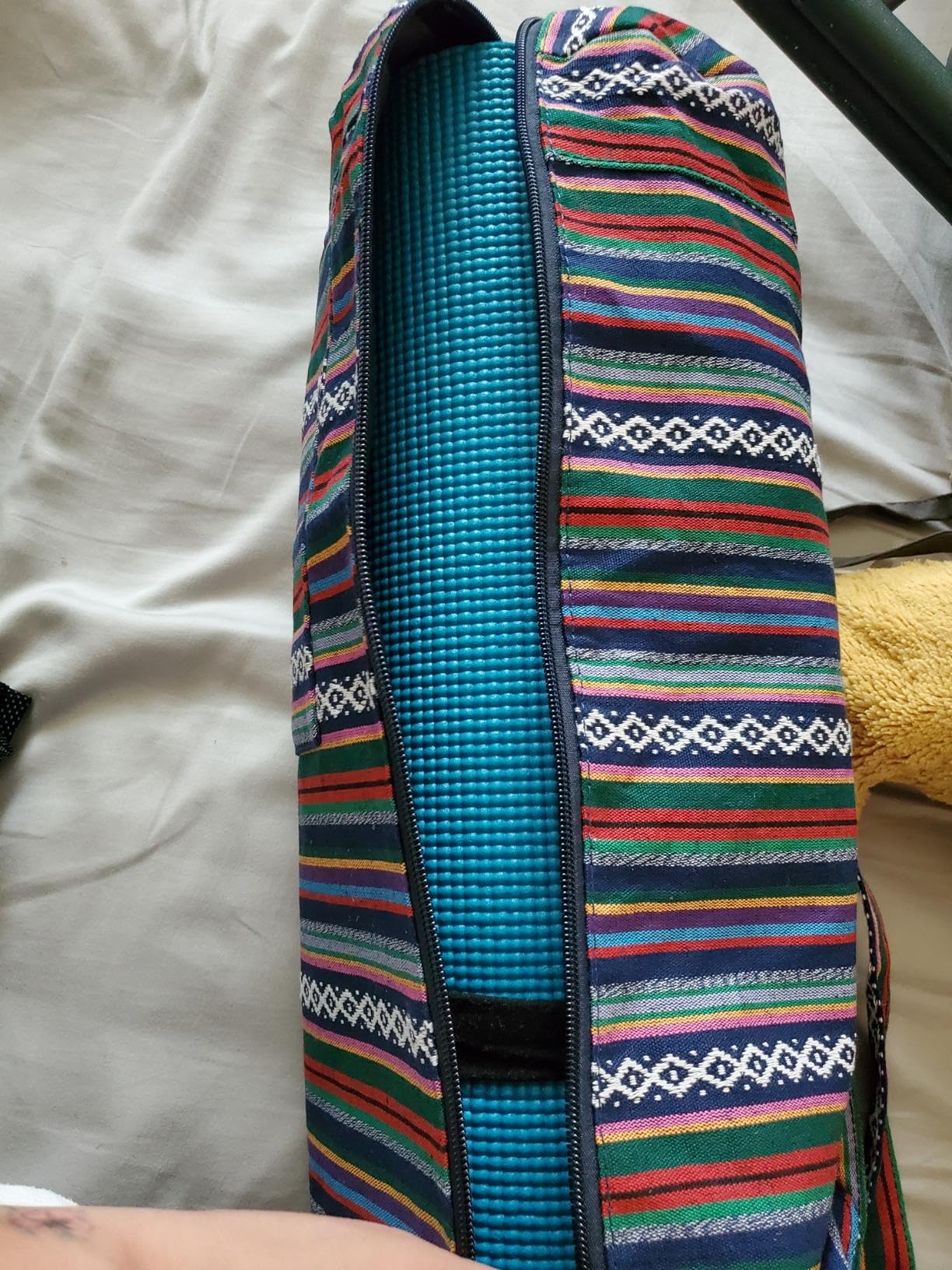 Yoga Mat Carrier Bag with Strap & Pockets