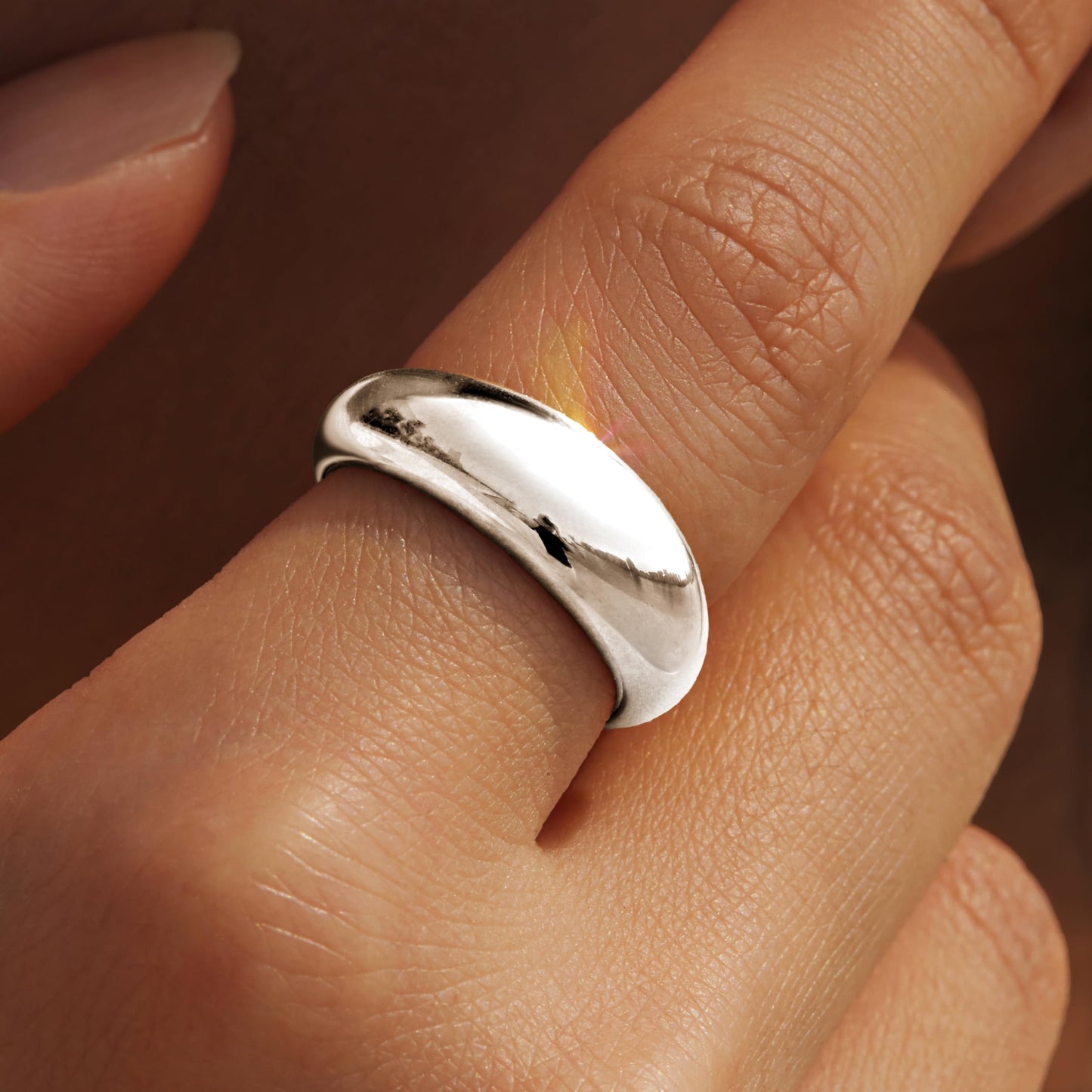 Gold Chunky Adjustable Rings