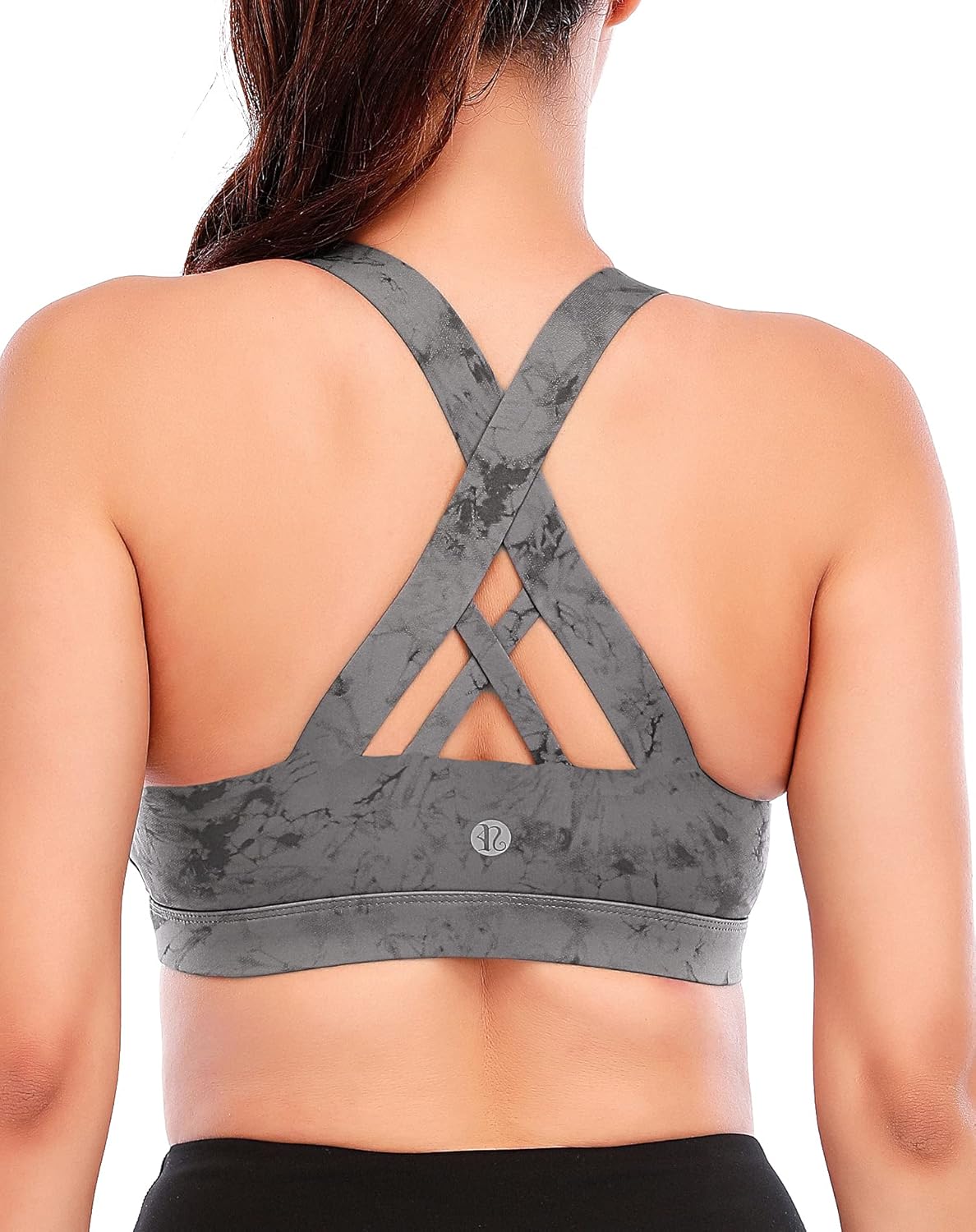 RUNNING GIRL Criss-Cross Sports Bra
