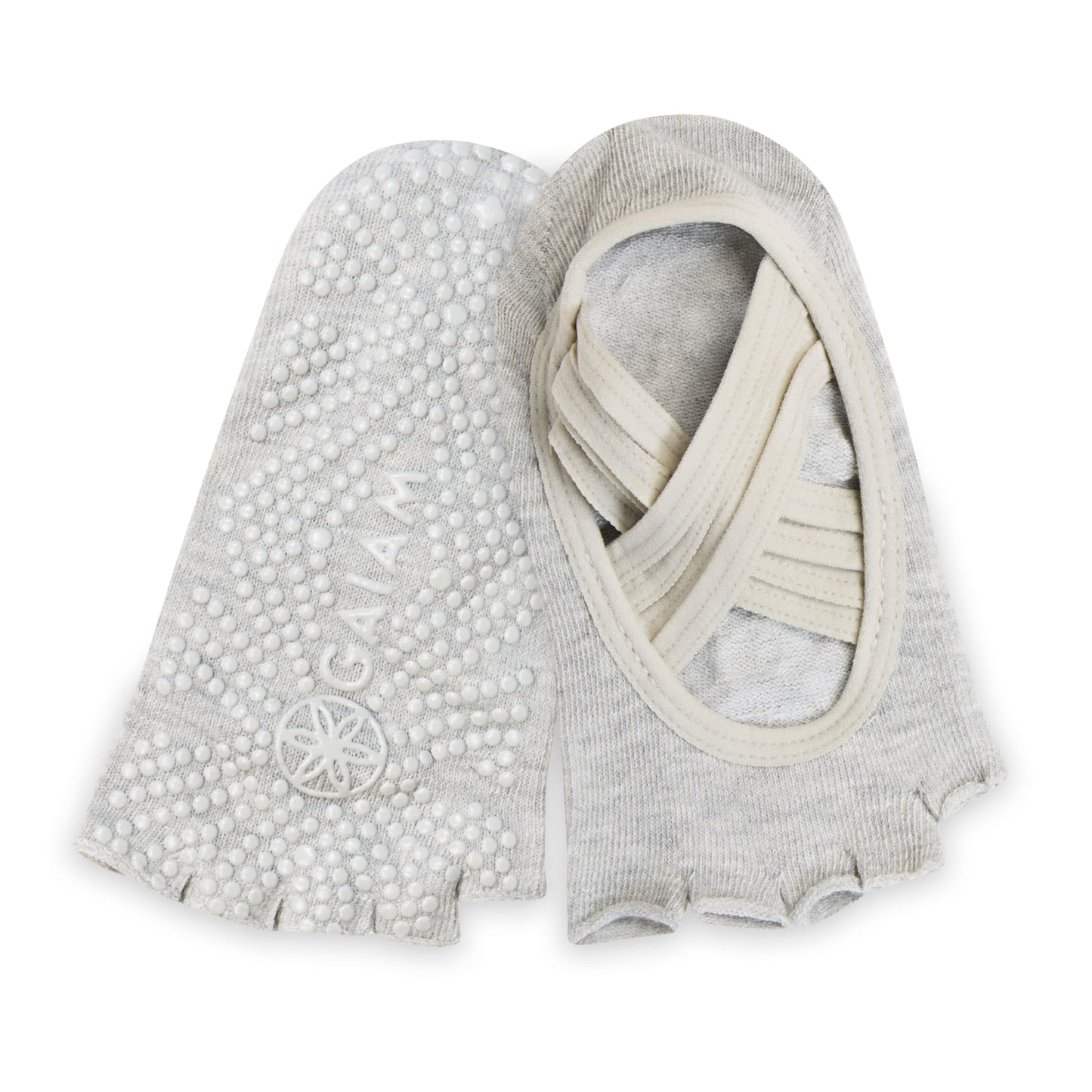 Gaiam Grippy Studio Yoga Socks for Better Grip