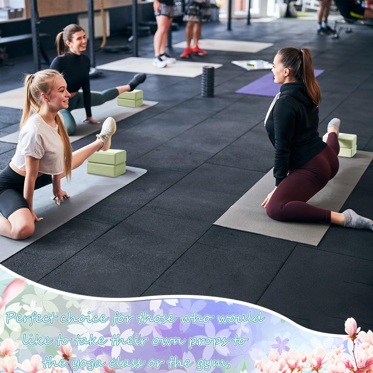 Outus 20pcs Yoga Blocks – High Density Non-Slip Bricks