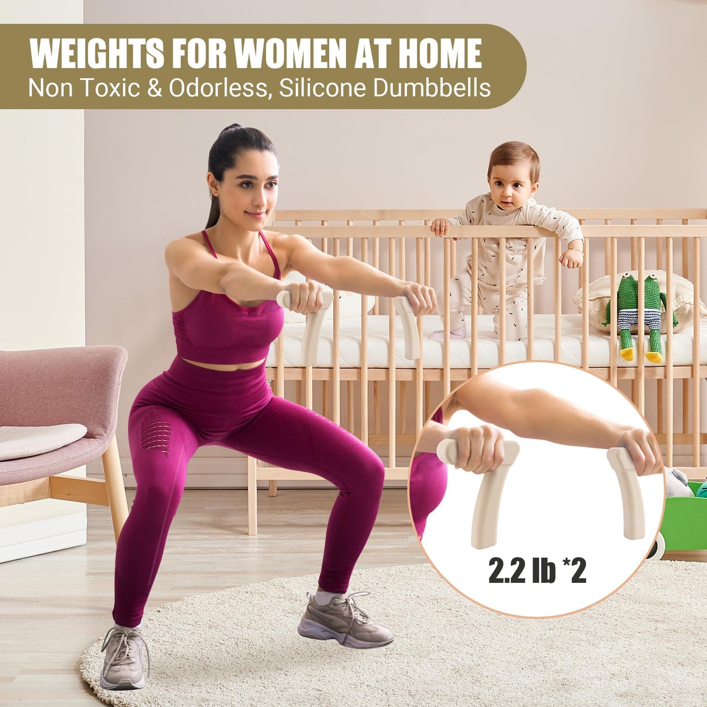 Pilates Ring & Ball Workout Set