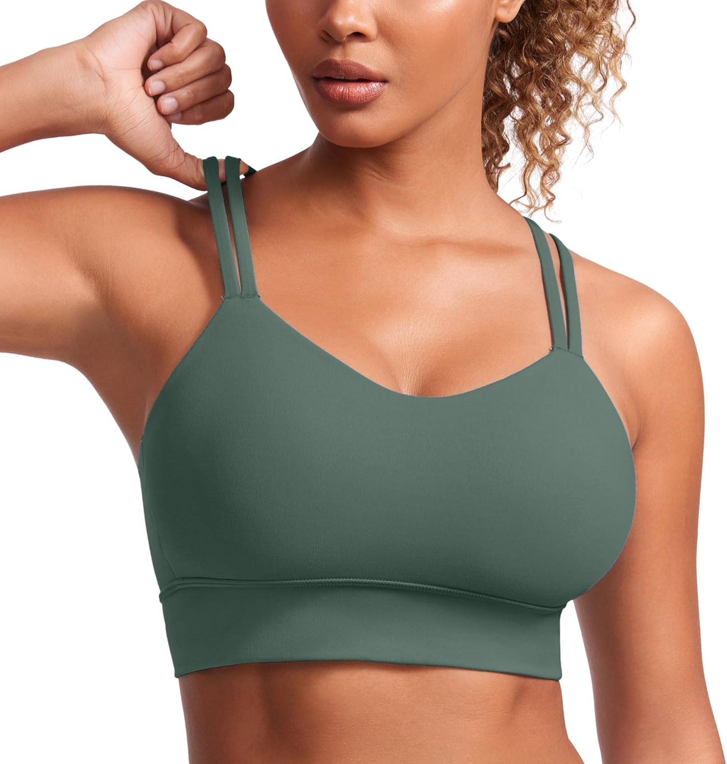 CRZ YOGA Butterluxe Longline Sports Bra