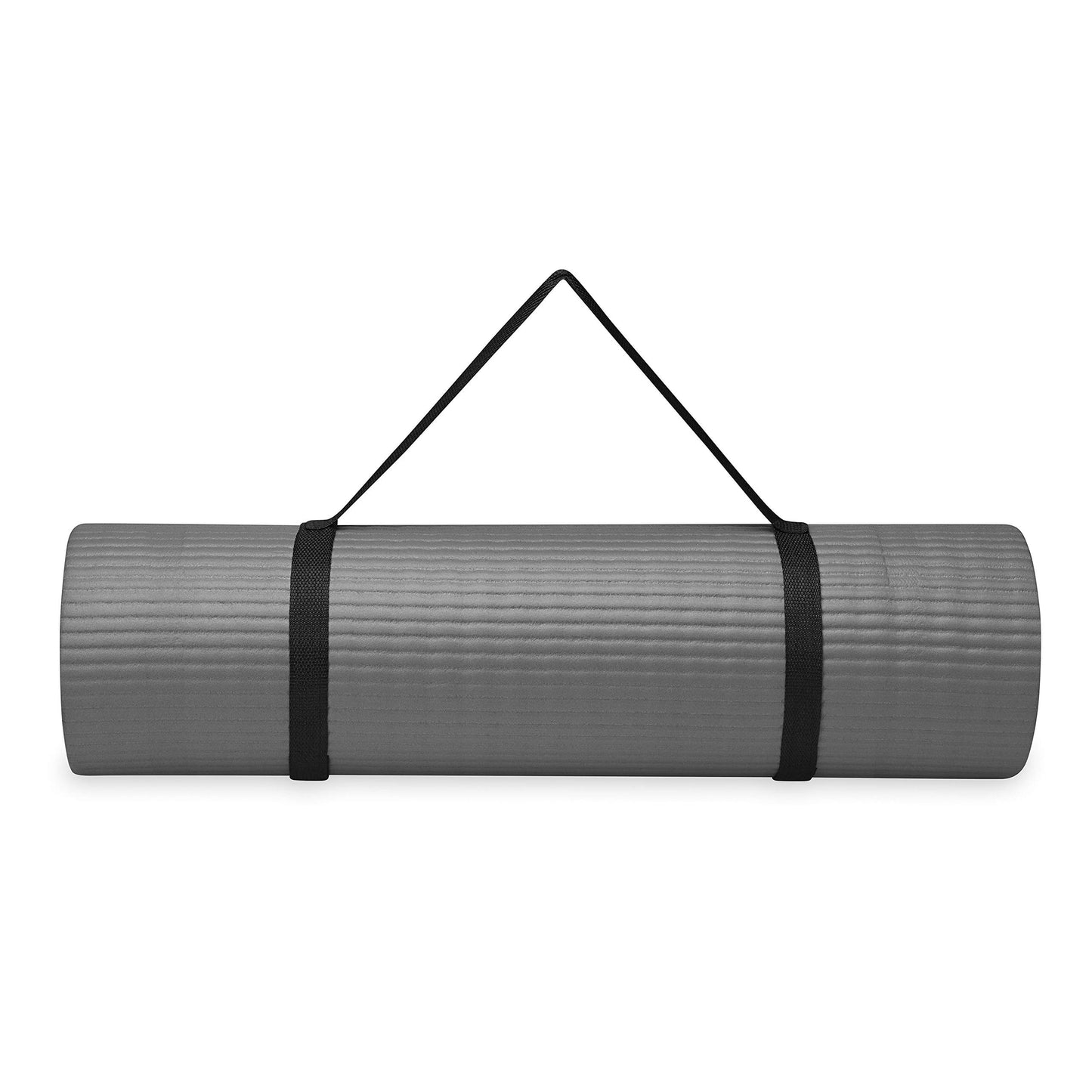 Gaiam Essentials Thick Yoga Mat with Carrier Strap