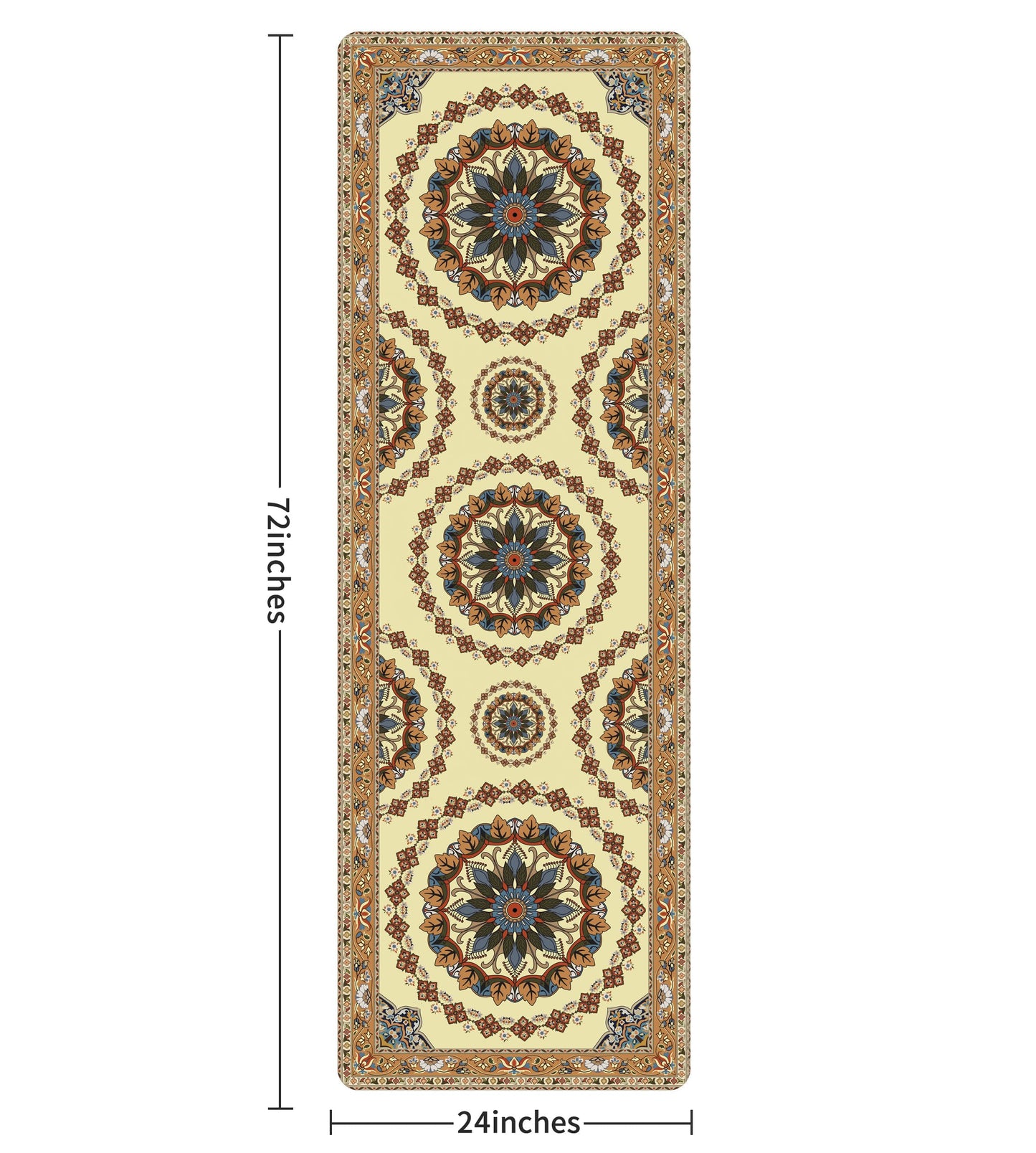 Non-Slip TPE Yoga & Exercise Mat with Strap