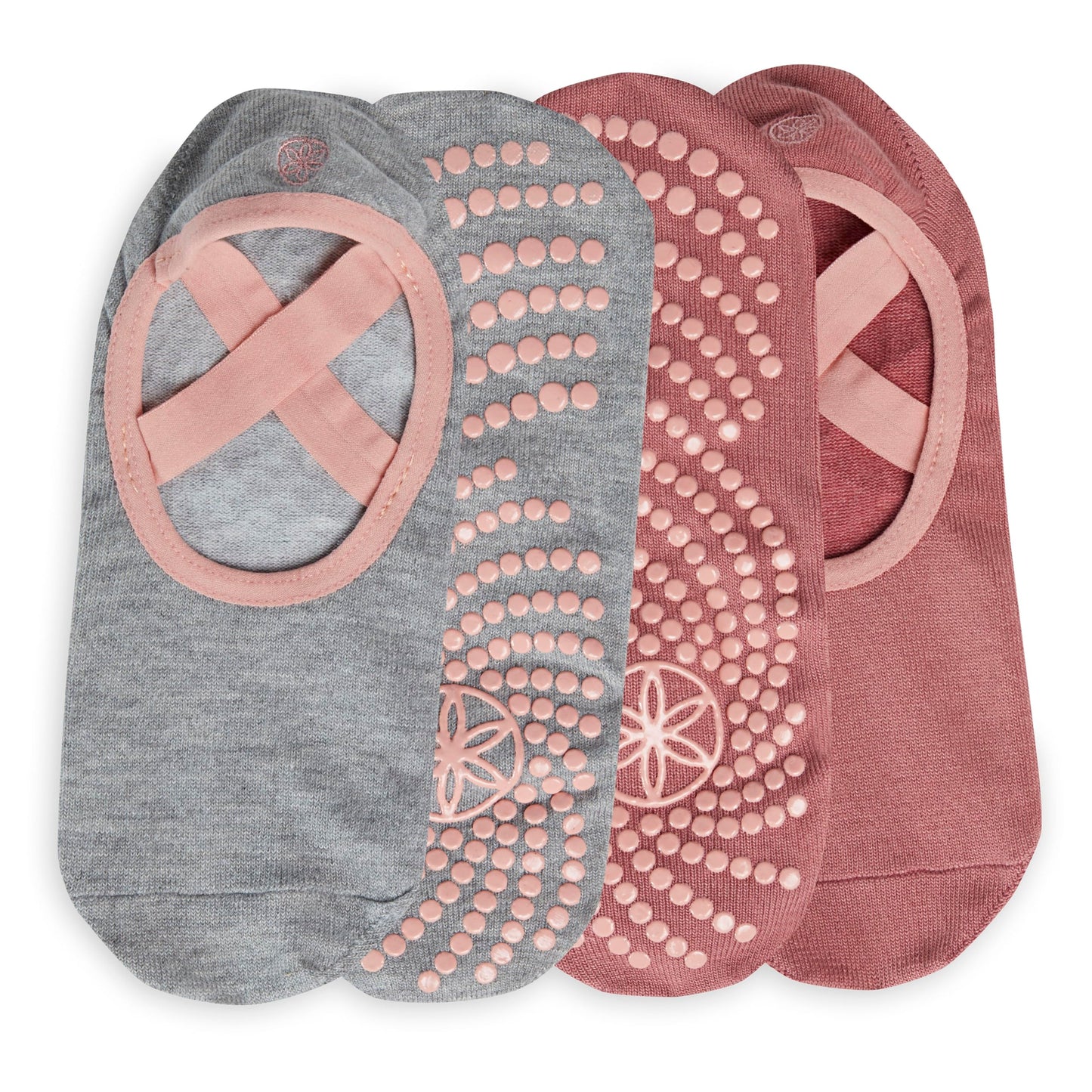 Gaiam Grippy Studio Yoga Socks for Better Grip