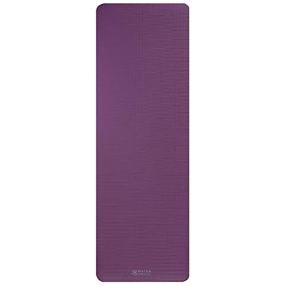 Gaiam Essentials Thick Yoga Mat with Carrier Strap