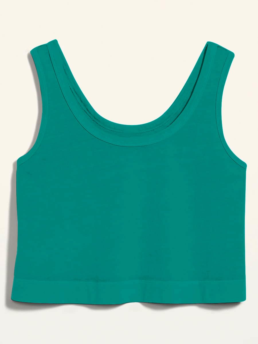 Aoysky Women’s Cotton Crop Tank Top