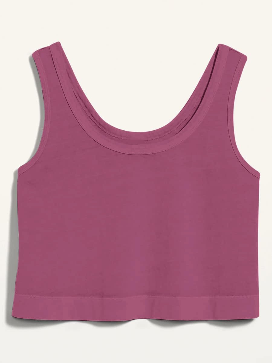 Aoysky Women’s Cotton Crop Tank Top