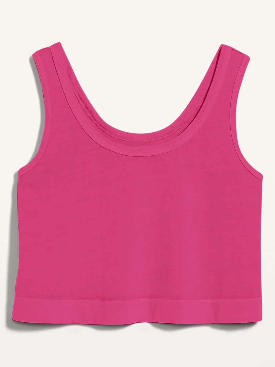 Aoysky Women’s Cotton Crop Tank Top