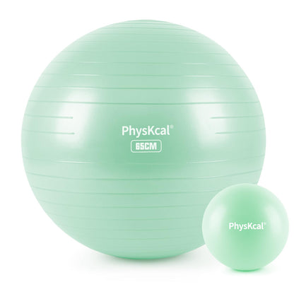 Yoga Ball with Pump – 4 Sizes for Fitness & Therapy