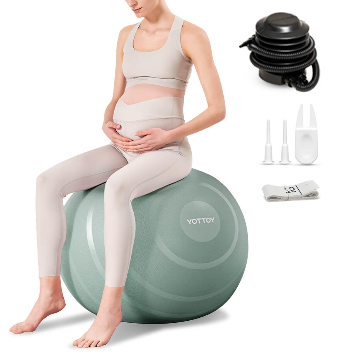 YOTTOY Anti-Burst Exercise Ball