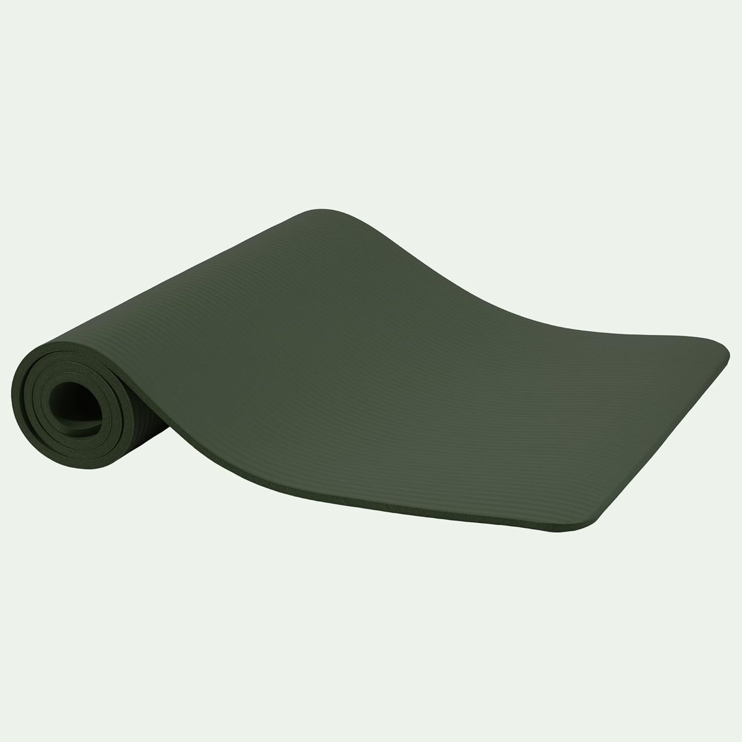 Extra Thick 1/2" High-Density Yoga Mat with Strap