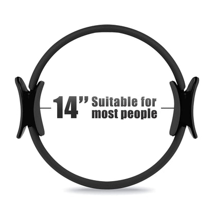RitFit 14" Pilates Magic Ring with Workout Guide