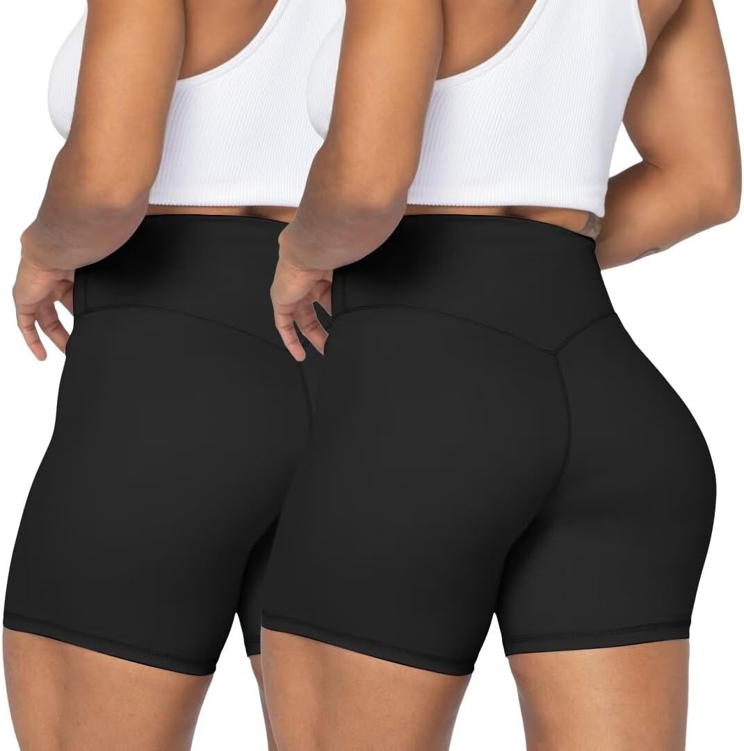 Sunzel Women’s High-Waist Biker Shorts