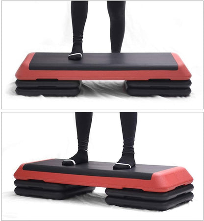3-Level Adjustable Aerobic Stepper for Fitness & Yoga