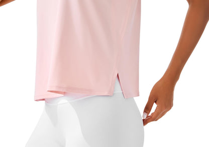 JOYSPELS Ice Silk Crop Tank Top