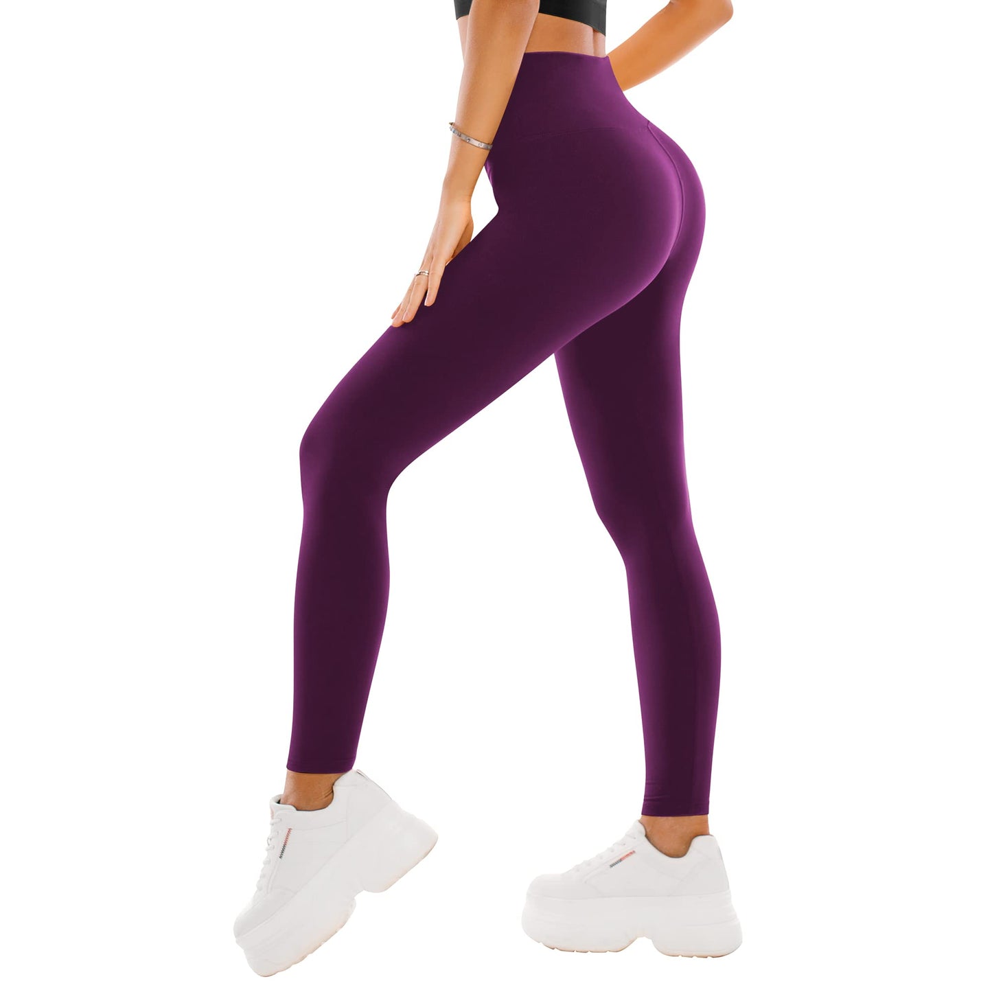 SINOPHANT High Waisted Yoga Pants for Women