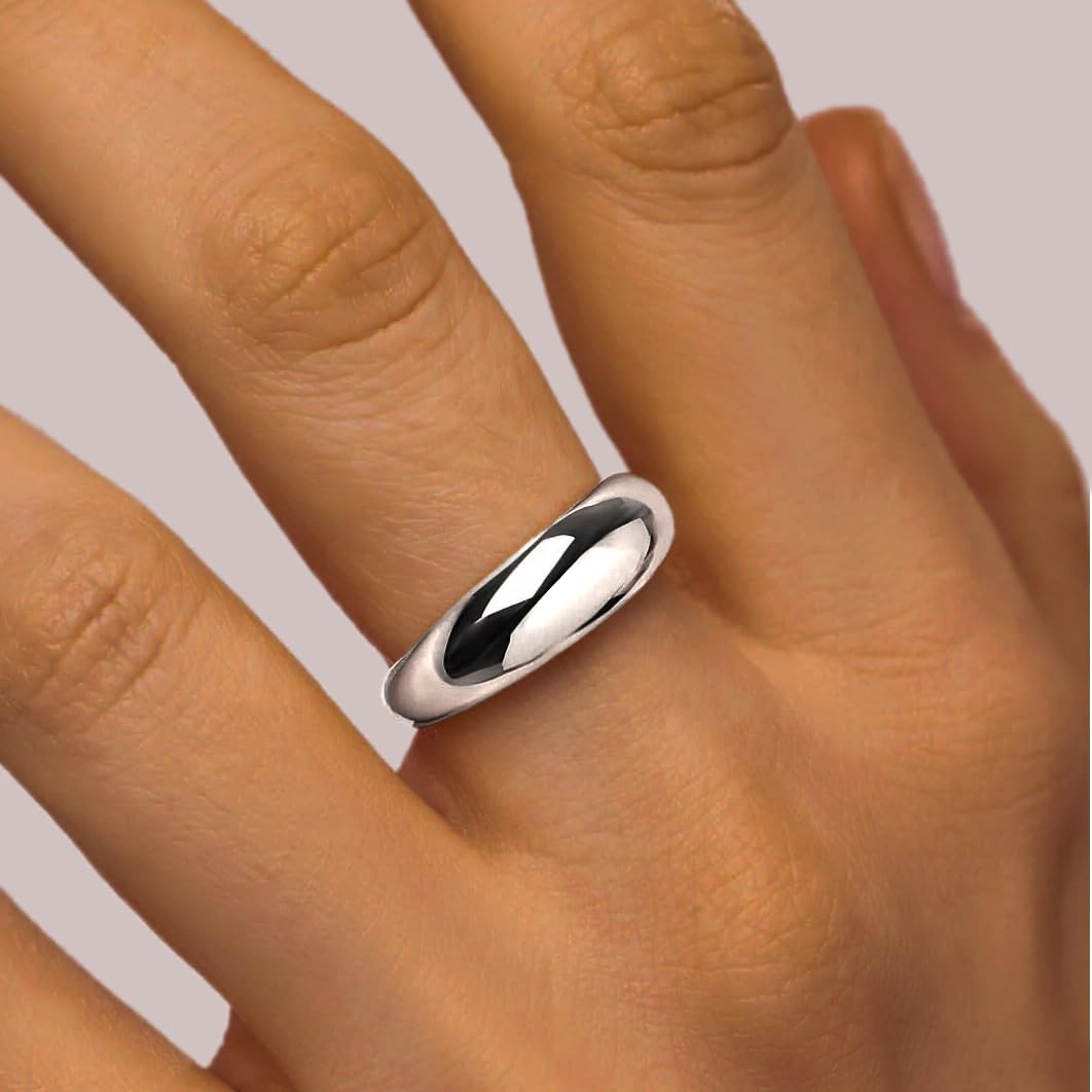 Gold Chunky Adjustable Rings