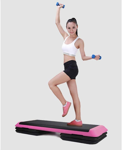 3-Level Adjustable Aerobic Stepper for Fitness & Yoga