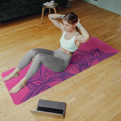 RAD Sportz Yoga Mat with Towel Combo