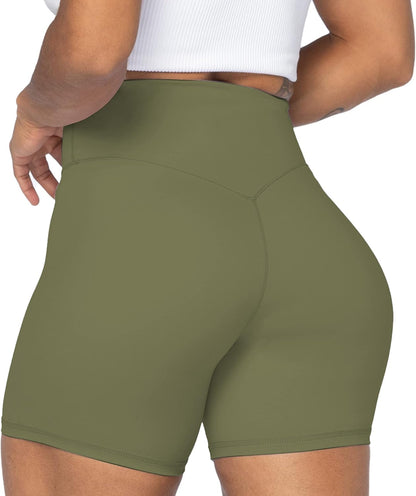 Sunzel Women’s High-Waist Biker Shorts