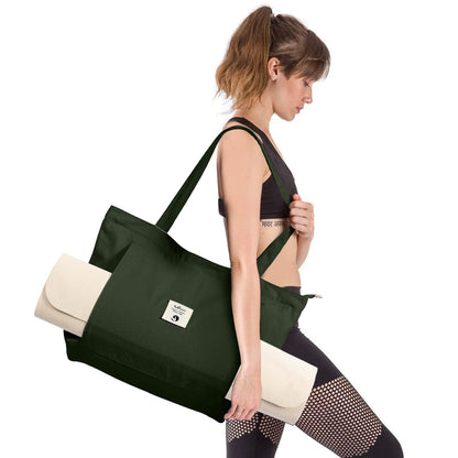 WLLWOO Yoga Mat Tote Bag for Women