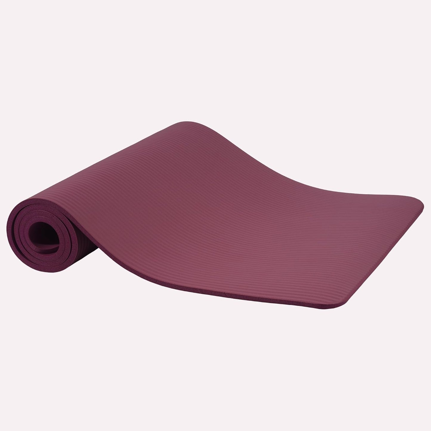 Extra Thick 1/2" High-Density Yoga Mat with Strap