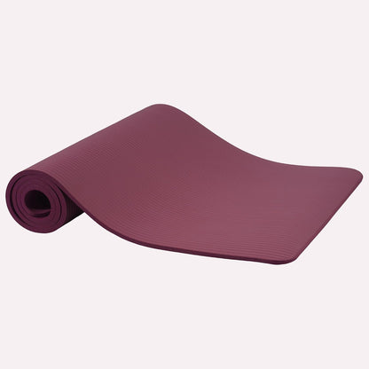 Extra Thick 1/2" High-Density Yoga Mat with Strap