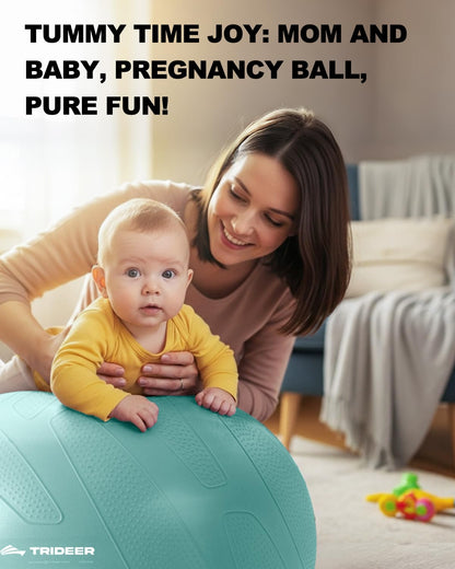Trideer Pregnancy Yoga Ball – 440LB Anti-Burst, Non-Slip