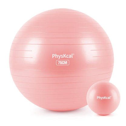 Yoga Ball with Pump – 4 Sizes for Fitness & Therapy
