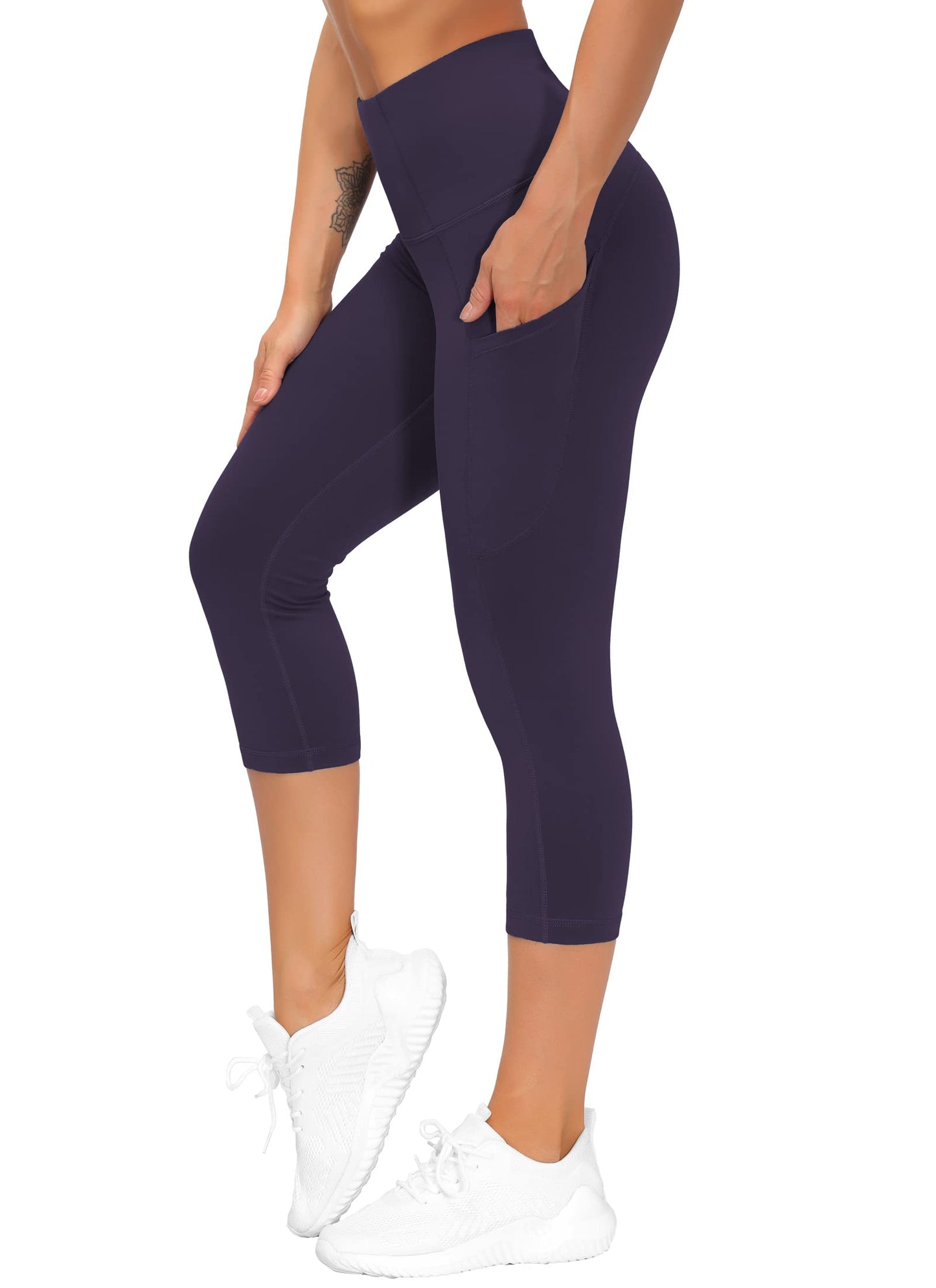 The Gym People High Waist Yoga Pants with Pockets