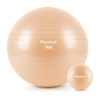 Yoga Ball with Pump – 4 Sizes for Fitness & Therapy