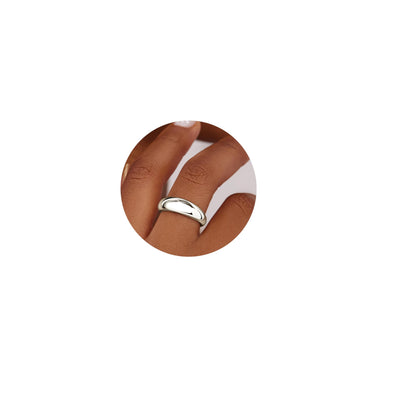 Gold Chunky Adjustable Rings