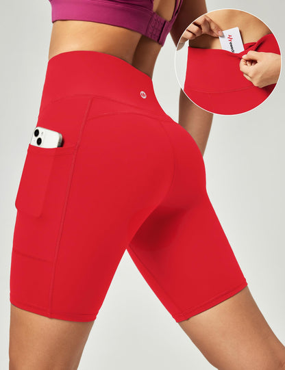 Ewedoos Women’s High-Waist Biker Shorts
