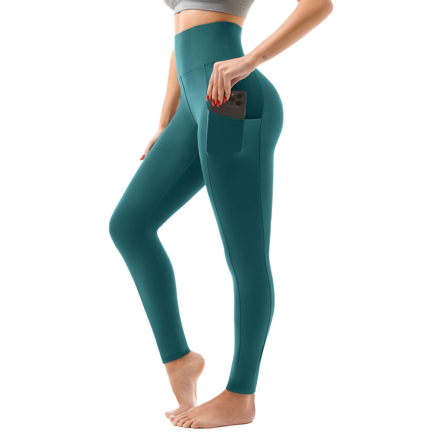 SINOPHANT High Waisted Leggings with Pockets
