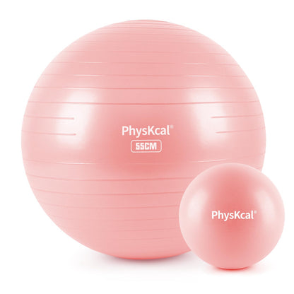 Yoga Ball with Pump – 4 Sizes for Fitness & Therapy