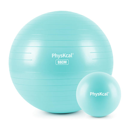 Yoga Ball with Pump – 4 Sizes for Fitness & Therapy