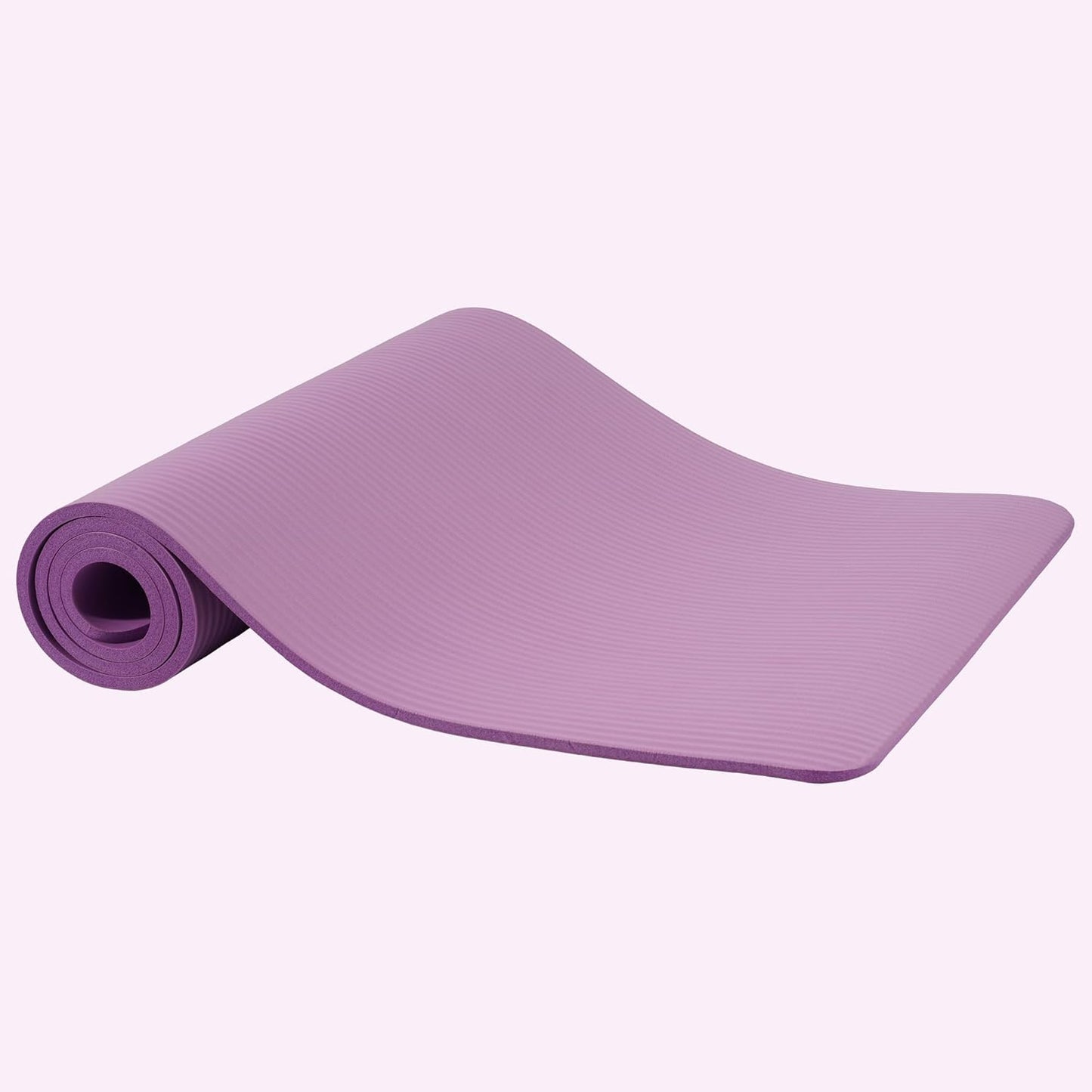 Extra Thick 1/2" High-Density Yoga Mat with Strap
