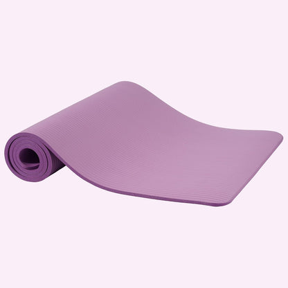 Extra Thick 1/2" High-Density Yoga Mat with Strap