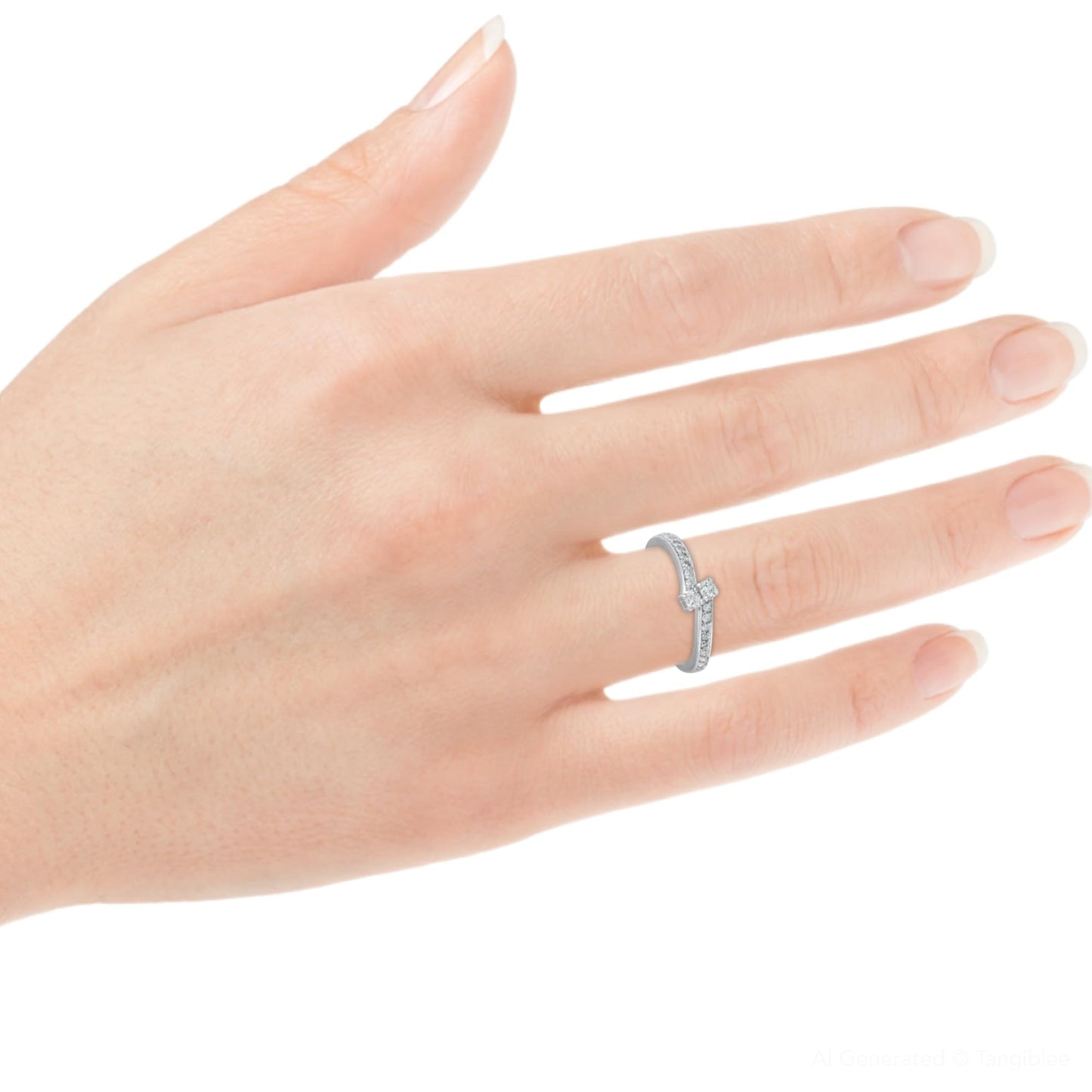 Pompeii 1/4 Ct Diamond Ring