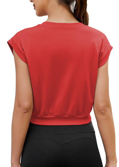 Mippo Women’s Crop Workout Top
