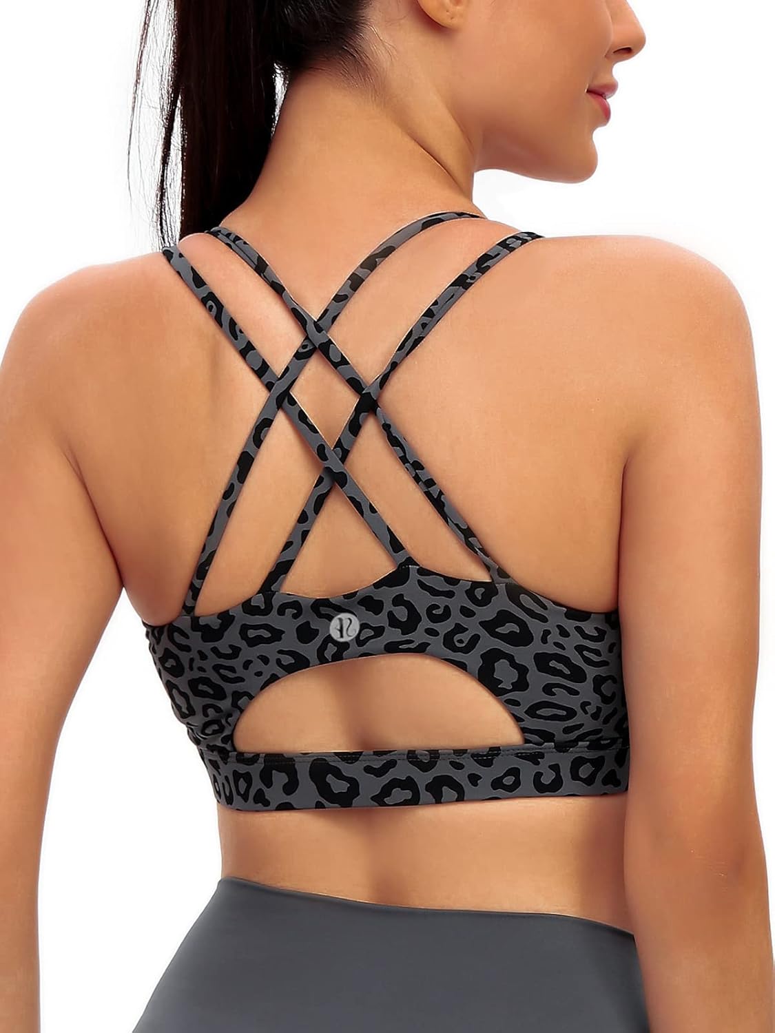Women’s Padded Crisscross Back Sports Bra