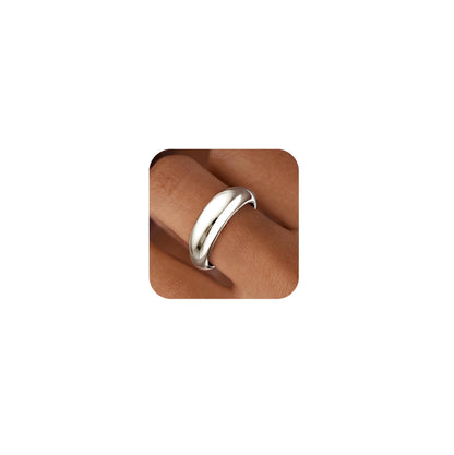 Gold Chunky Adjustable Rings