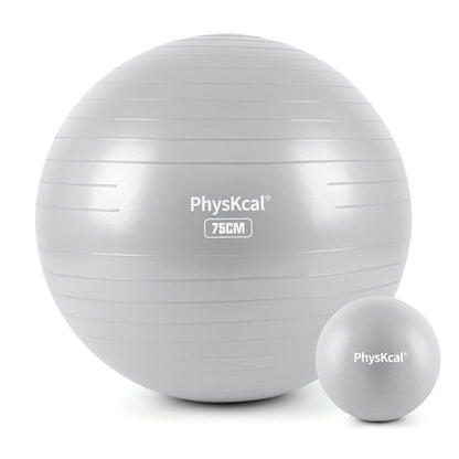 Yoga Ball with Pump – 4 Sizes for Fitness & Therapy