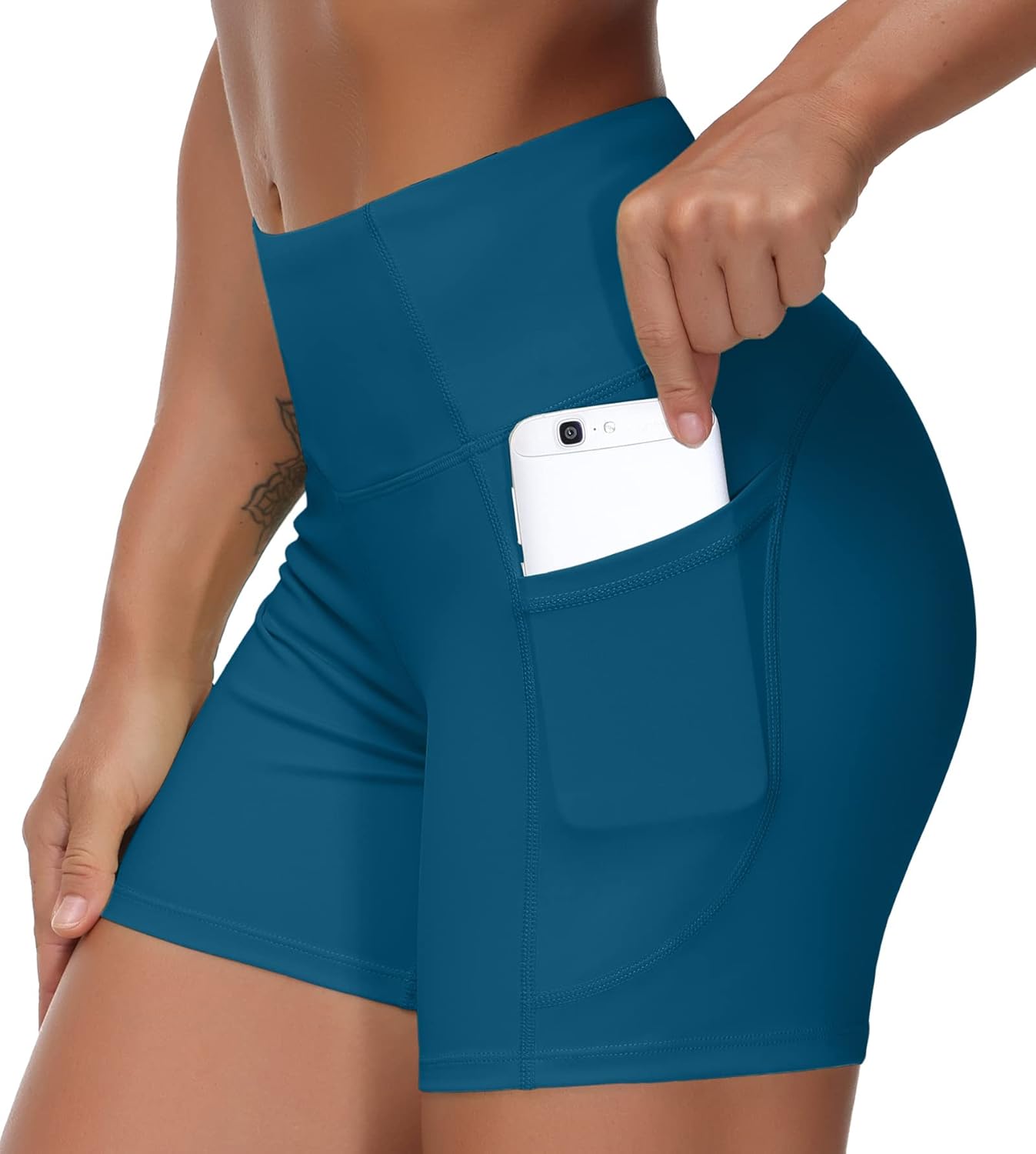 Gym People Women’s High-Waist Yoga Shorts
