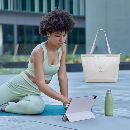 WLLWOO Yoga Mat Tote Bag for Women